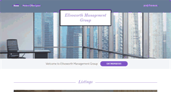 Desktop Screenshot of ellsworthmanagement.com