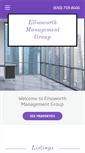 Mobile Screenshot of ellsworthmanagement.com